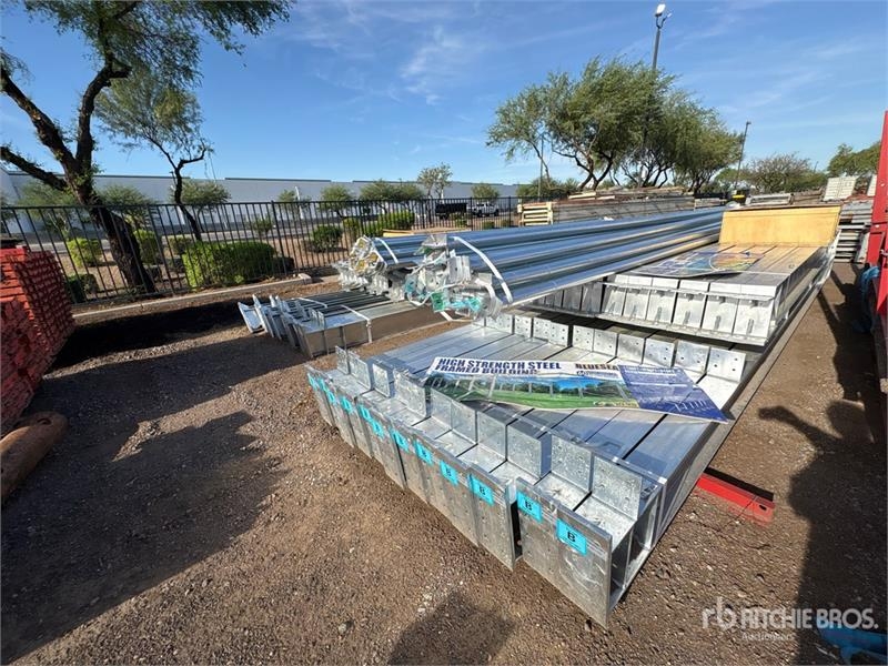 BLUESEA 50 ft x 100 ft x 18 ft Steel Frame Storage