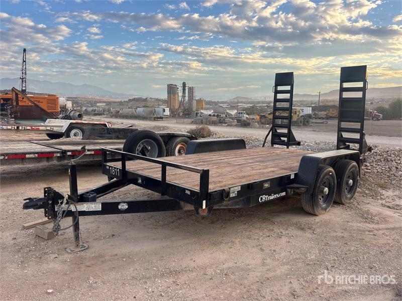 Remorque porte-engins CB 14 ft T/A Equipment — occasion 2020