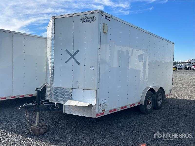 Remorque fourgon Continental OSVHW816TA 16 ft T/A Enclosed — occasion 2022