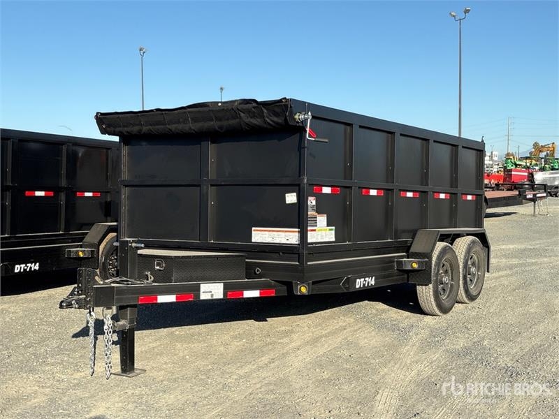 Remorque benne Utility Denton 14 ft T/A Dump — occasion 2027