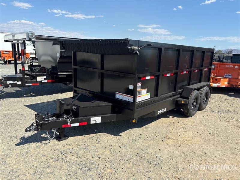 Remorque benne Utility Denton DT07144 14 ft T/A Dump — occasion 2027