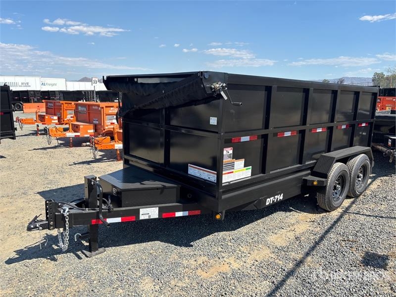 Remorque benne Utility Denton DT07144 14 ft T/A Dump — occasion 2027