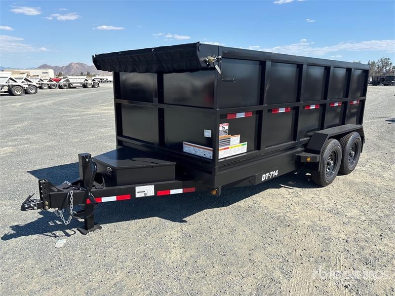 Remorque benne Utility Denton DT07144 14 ft T/A Dump — occasion 2027