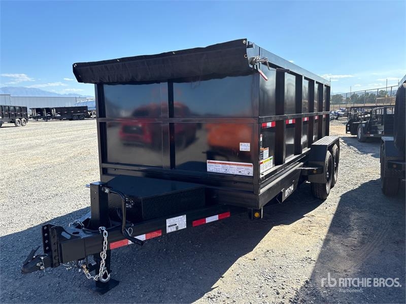 Remorque benne Utility Denton DT07144 14 ft T/A Dump — occasion 2027
