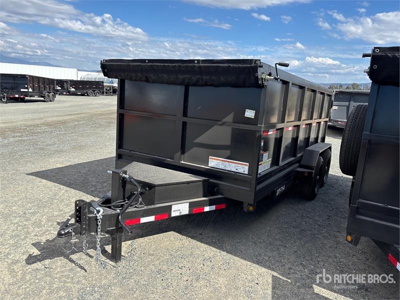 Remorque benne Utility Denton DT07144 14 ft T/A Dump — occasion 2027