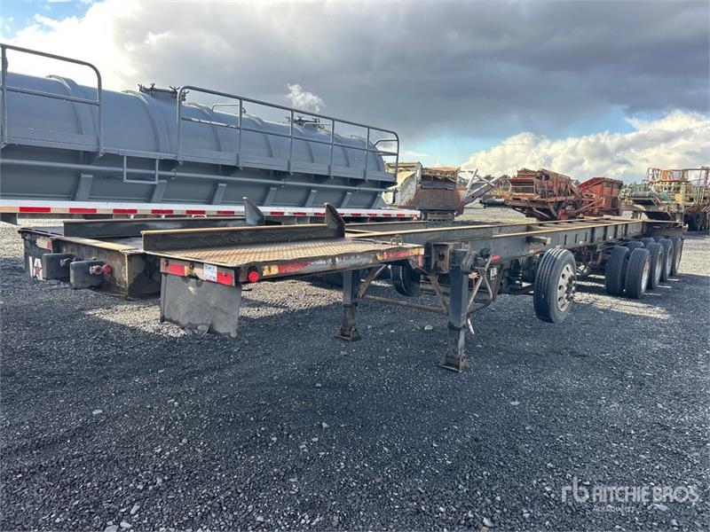 Remorque porte-conteneur Dionbilt Five Axle Container — occasion 2004