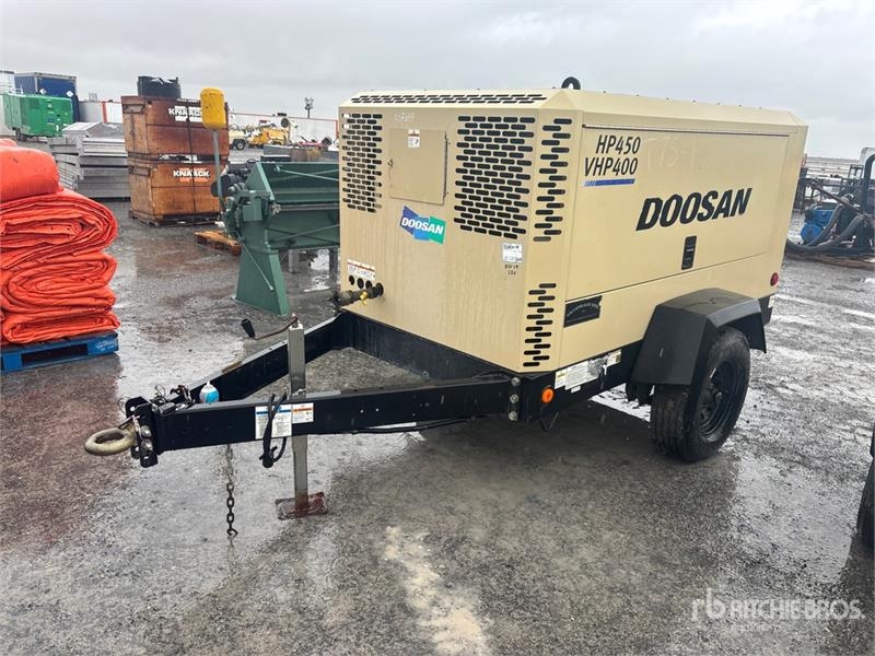 Compresseur Doosan HP450/VHP400 450 cfm Mobile Air Compressor — occasion 2019, 4 057 h
