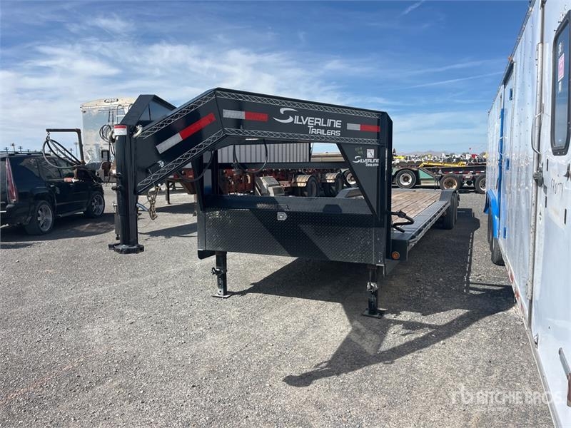 Remorque porte-engins East Texas Texas 34 ft T/A Gooseneck Equipment Tra — occasion 2024