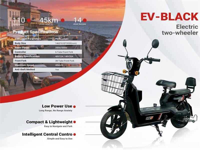 Quad EV-BLACK Scooter (Unused) — occasion 2026