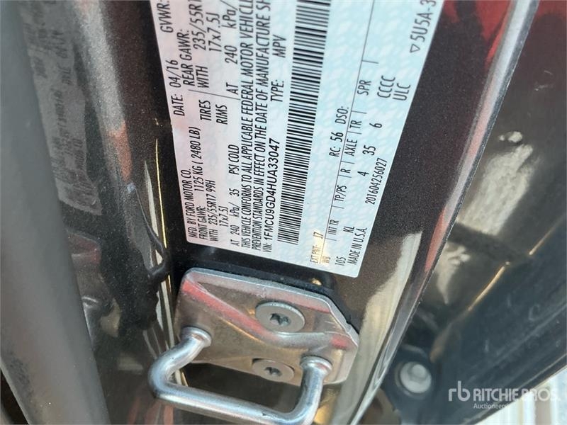 Voiture Ford Escape SE 4WD SUV (Inoperable) — occasion 2017