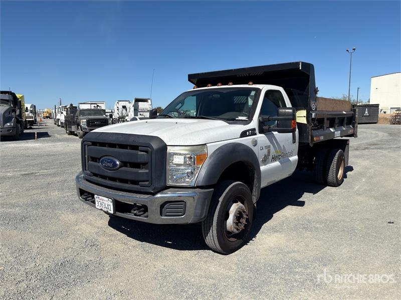 Camion benne Ford F-550 — occasion 2016