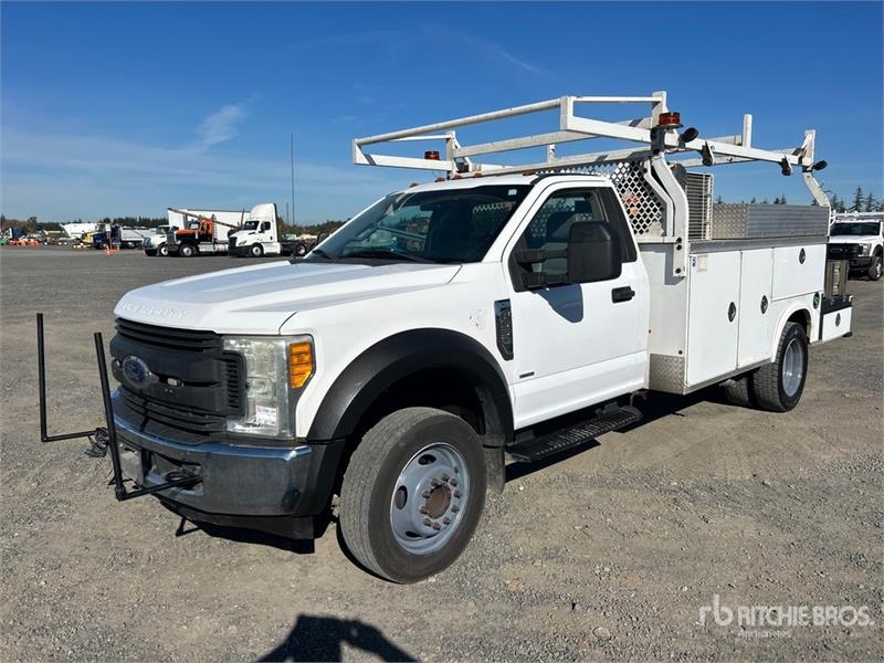 Utilitaire benne Ford F-550 XL 4x2 Utility — occasion 2017
