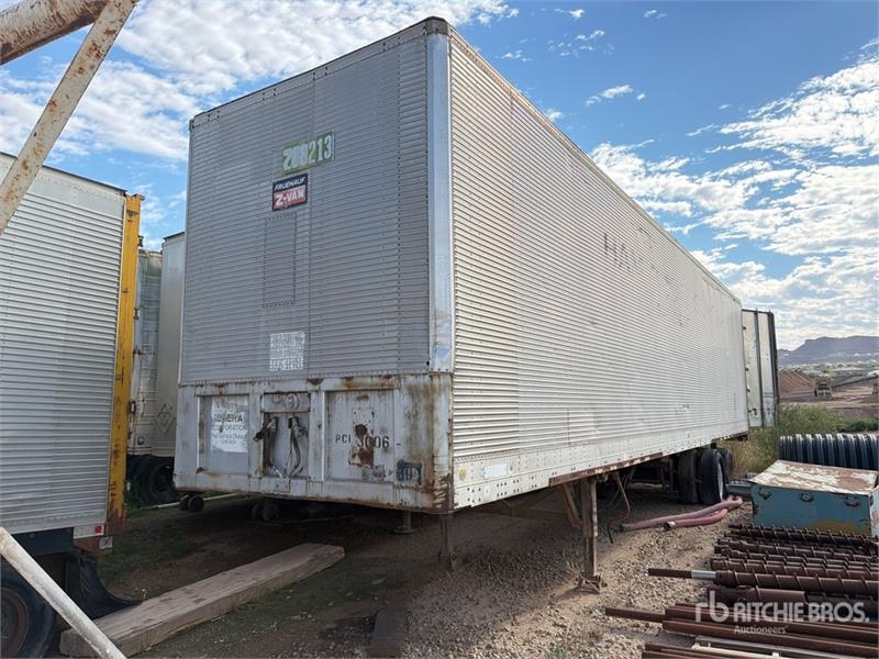 Remorque fourgon Fruehauf FBZX-F2-40 40 ft T/A Van — occasion