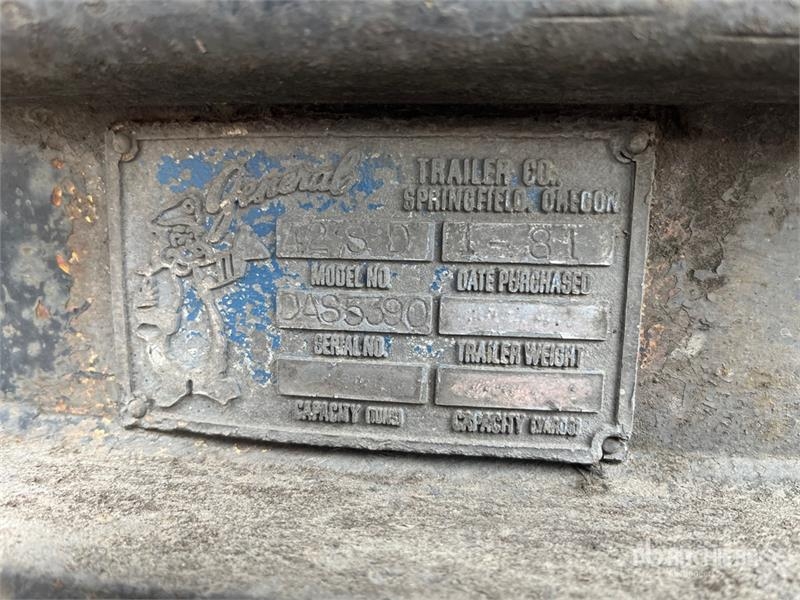 Remorque grumière General T/A Log — occasion 1981