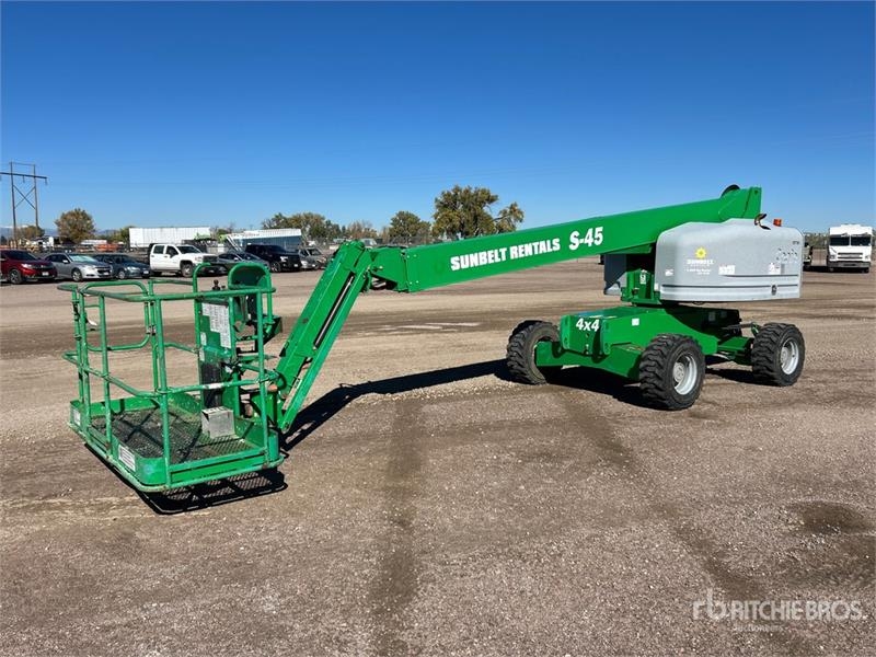 Nacelle télescopique Genie S-45 4WD Diesel Telescopic — occasion 2016, 3 534 h