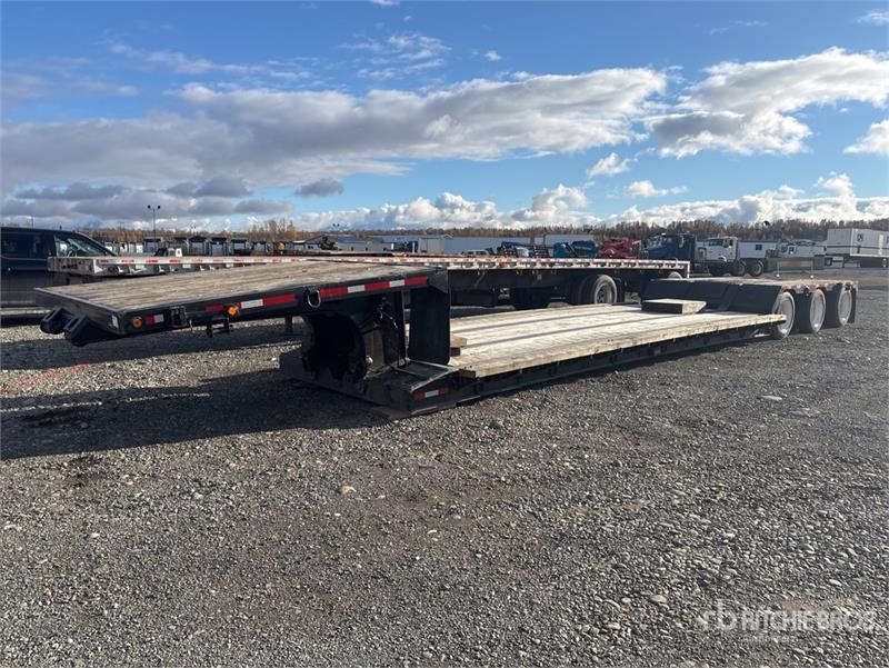 Remorque surbaissée Gerry 35 ton Tri/A Lowboy — occasion 1998