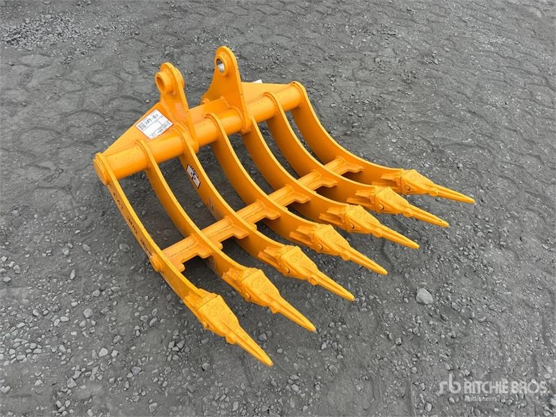 GIYI 32 in Excavator Rake - Fits Cat 305 (Unused)
