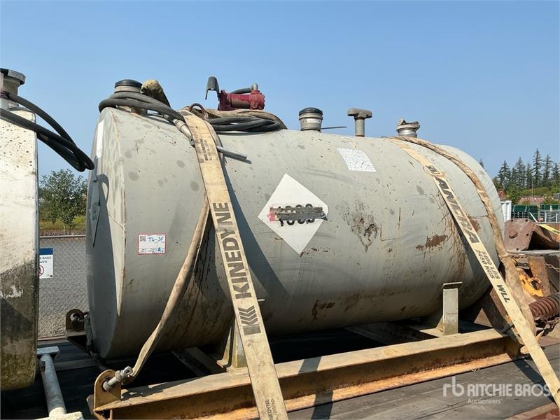Greer Skid Mounted Steel Diesel Fuel Tank