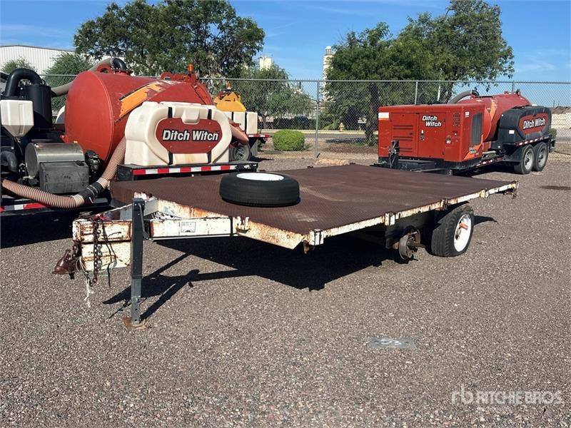HFTY 12 ft T/A Flatbed Trailer