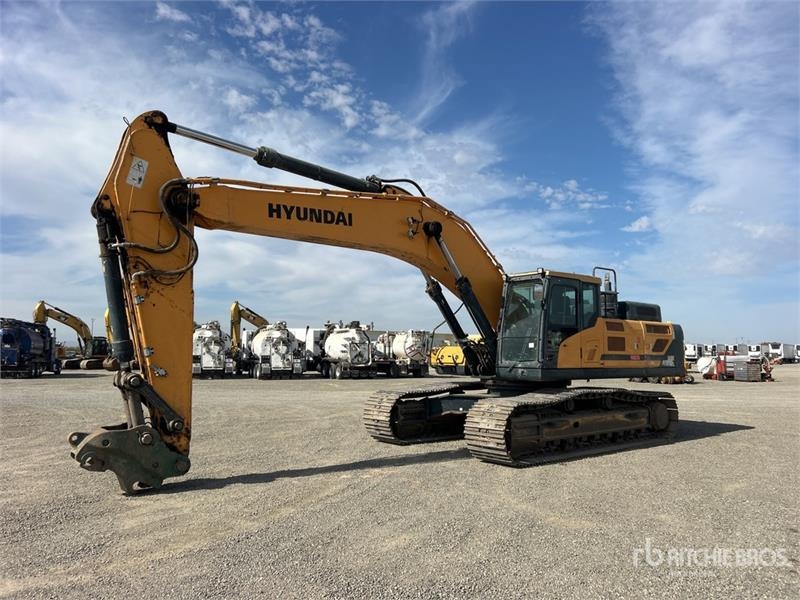 Pelle sur chenilles Hyundai HX480A L — occasion 2019, 6 801 h