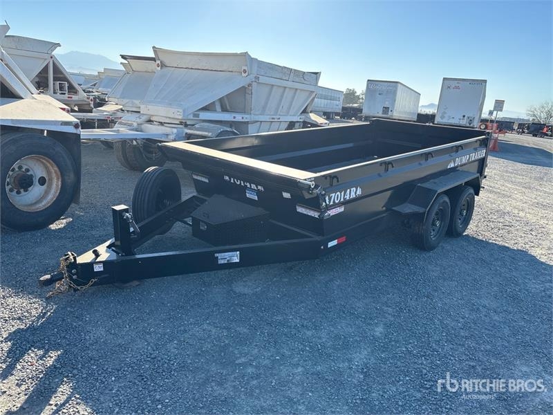 Remorque benne Utility Industrias America 7014r 14 ft T/A Dump — occasion 2026