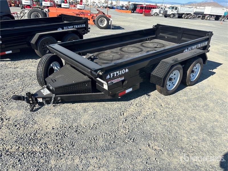Remorque benne Utility Industrias America FT510 10 ft T/A Dump — occasion 2026