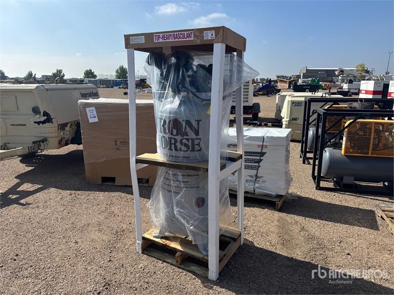 Iron Horse 11.2 cfm Skid-Mounted 60 gal Air Compressor (Unuse