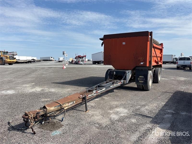 J-Craft T/A Spread Axle Pup End Dump Trailer