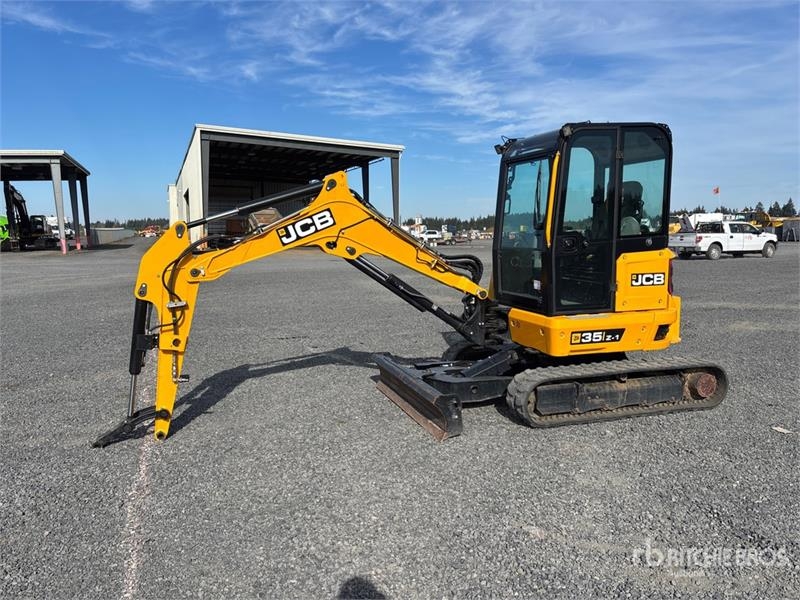 Mini-pelle JCB 35Z-1 Mini — occasion 2022, 938 h