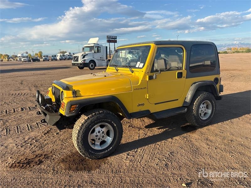 Voiture Jeep Wrangler 4WD SUV — occasion 2000