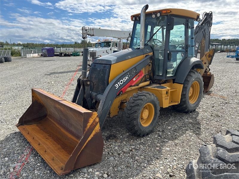 Tractopelle John Deere 310SK — occasion 2014, 4 022 h