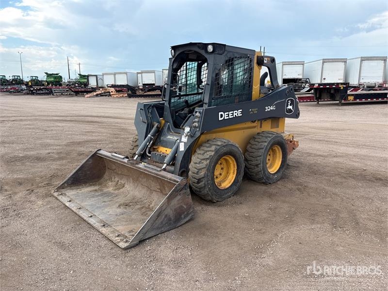 Chargeuse compacte John Deere 324G Skid Steer — occasion 2020, 1 932 h