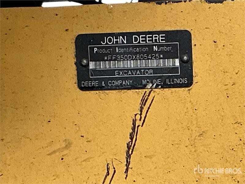 Pelle sur chenilles John Deere 350D-LC Tracked — occasion 2006, 4 792 h