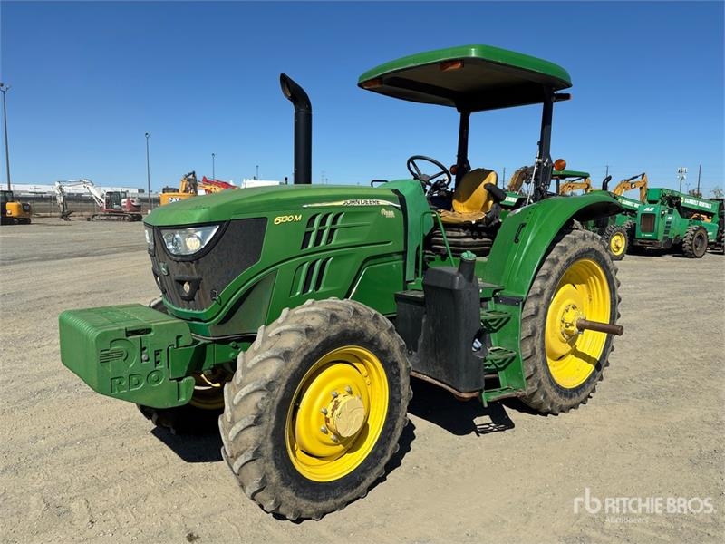 Tracteur agricole John Deere 6130M — occasion 2017, 2 265 h