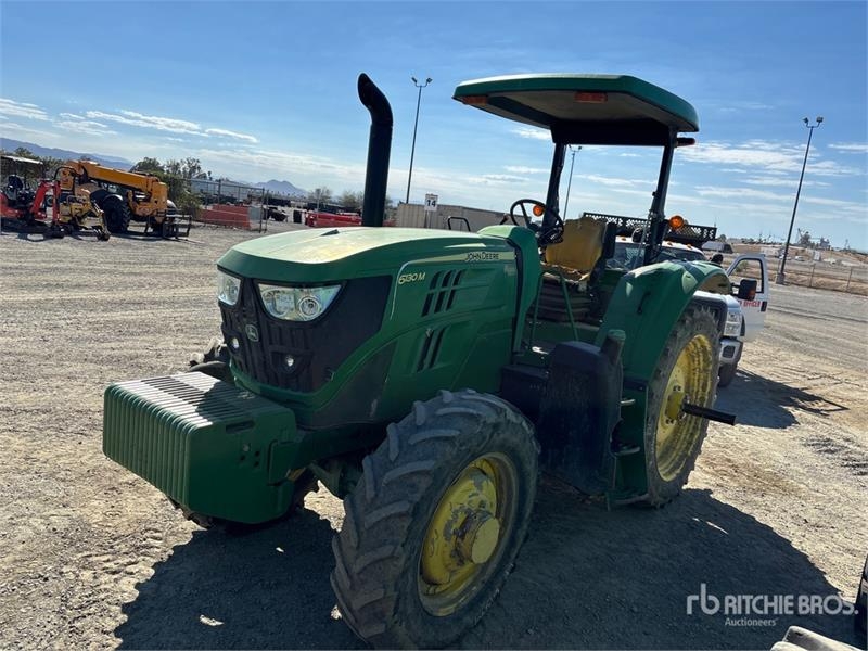 Tracteur agricole John Deere 6130M — occasion 2017, 628 h