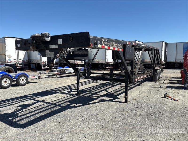Kaufman Tri/A Open Car Carrier Trailer