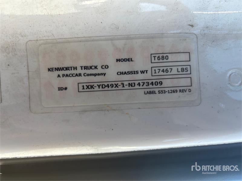 Tracteur routier Kenworth T680 — occasion 2022