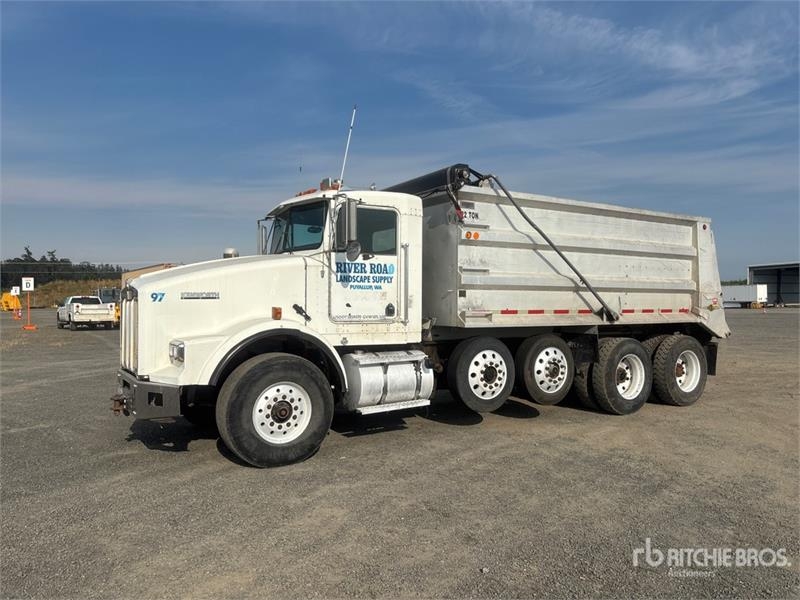 Camion benne Kenworth T800 — occasion 1997