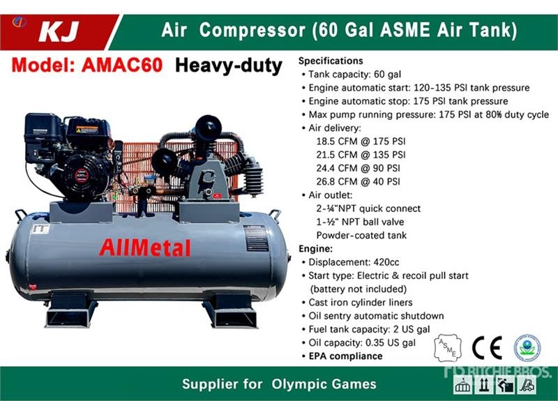 Compresseur KJ AMAC60 — occasion 2026