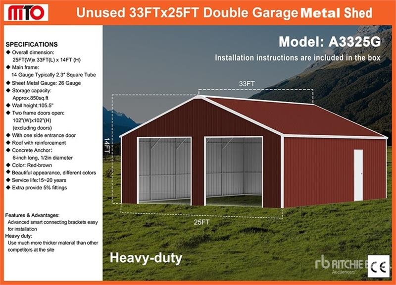 Hangar MTO A3325G — occasion 2026