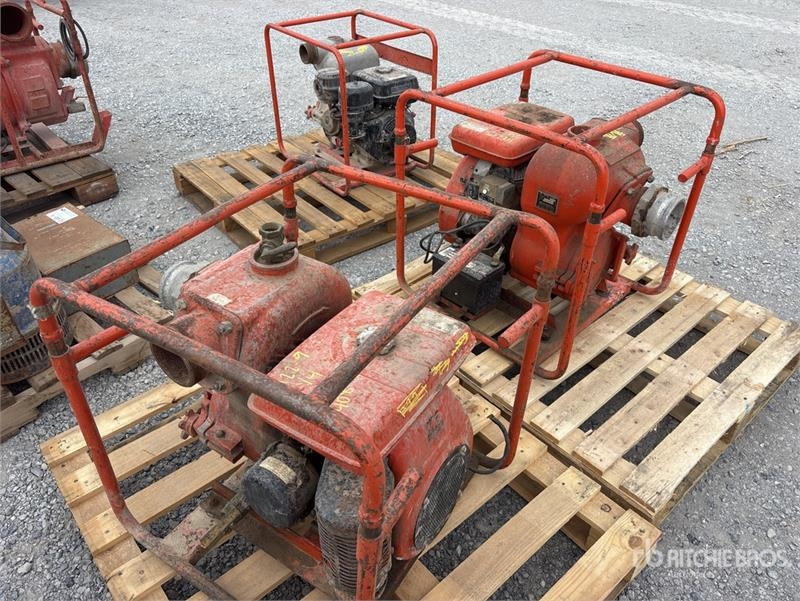 MultiQuip of (4) Pallets of Multiquip Water Pump