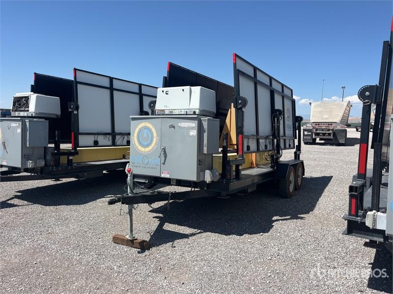 Groupe électrogène Off grid 5.5 kW Mobile Sloar Generator Set — occasion 2018, 151 h