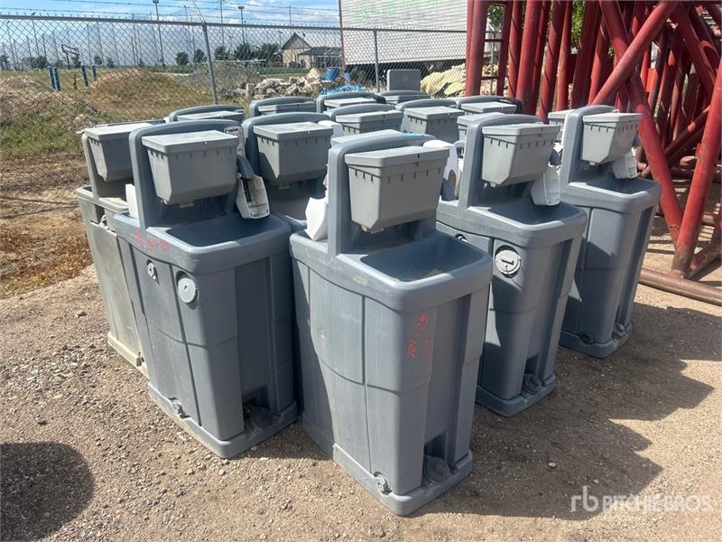 Quantity of (13) 52 ft x 28 ft Portable Hand Sink