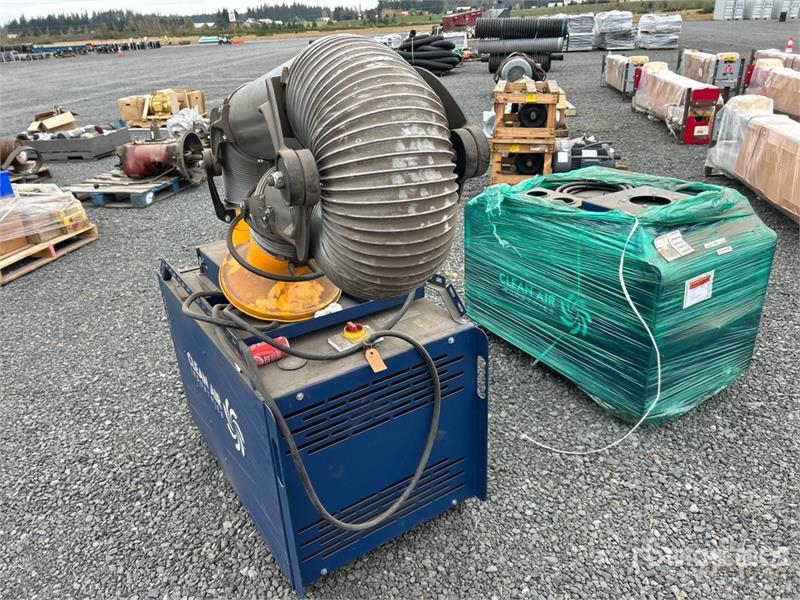 Quantity of (2) Clean Air Industries P-1200HD Ele