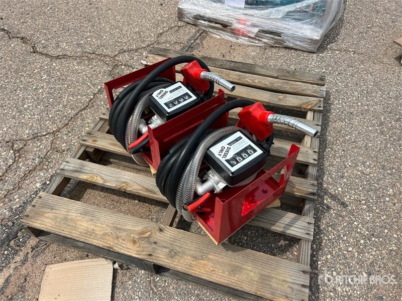 Quantity of (2) Metered 12 v Diesel Fuel Pump (Unu