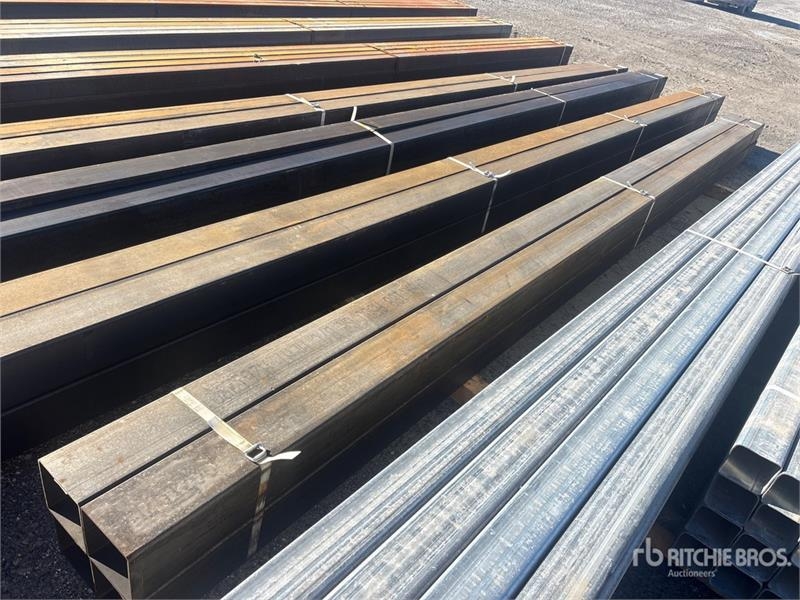 Palan et treuil Quantity of (4) 240 in Steel Square Tubing (Unused — occasion