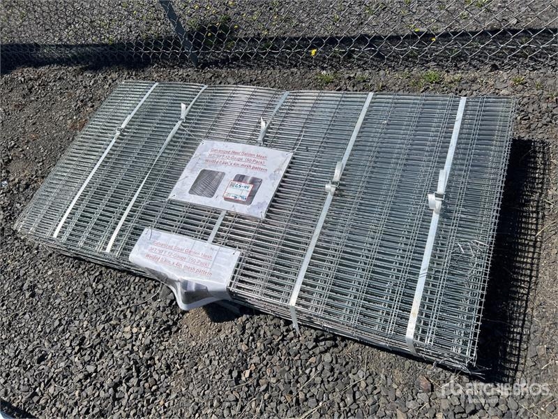 Quantity of (50) 36 in x 72 ft Galvanized Steel Ga
