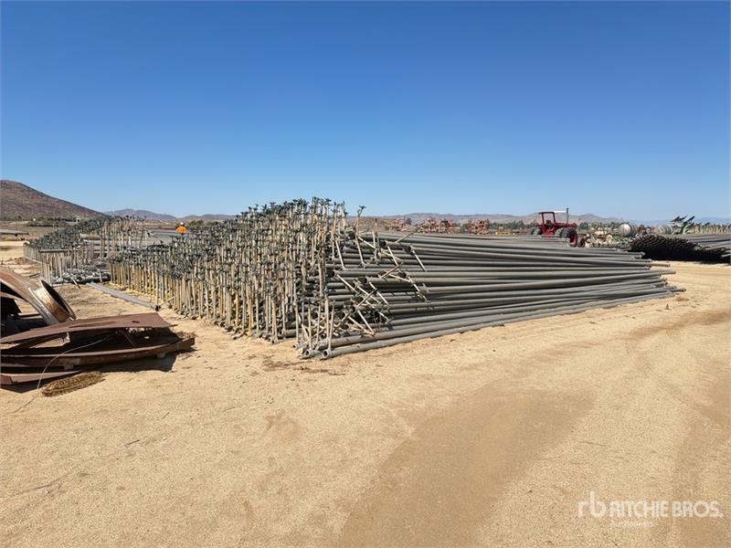 Enrouleur d'irrigation Quantity of Aluminum Irrigation Pipe — occasion