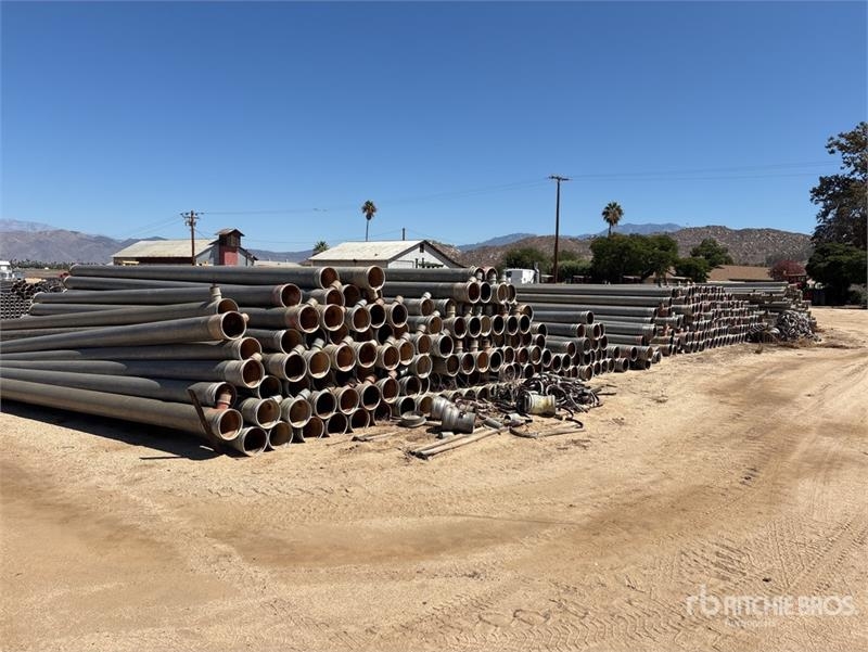 Enrouleur d'irrigation Quantity of Aluminum Irrigation Pipe — occasion