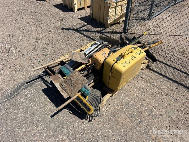Quantity of Pipe Laser & Misc. Hand Tools